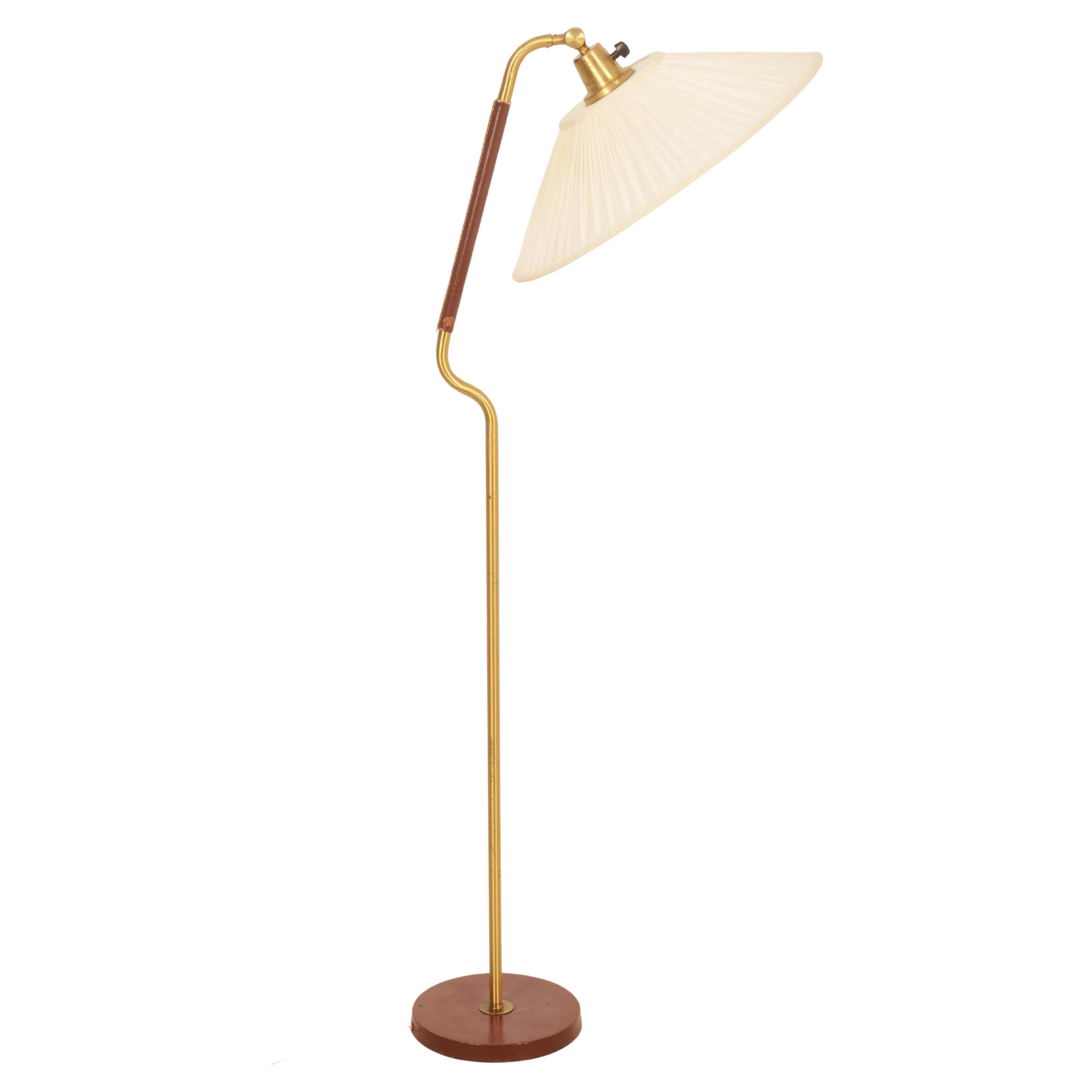 Schwedische Stehlampe aus der Mitte des Jahrhunderts