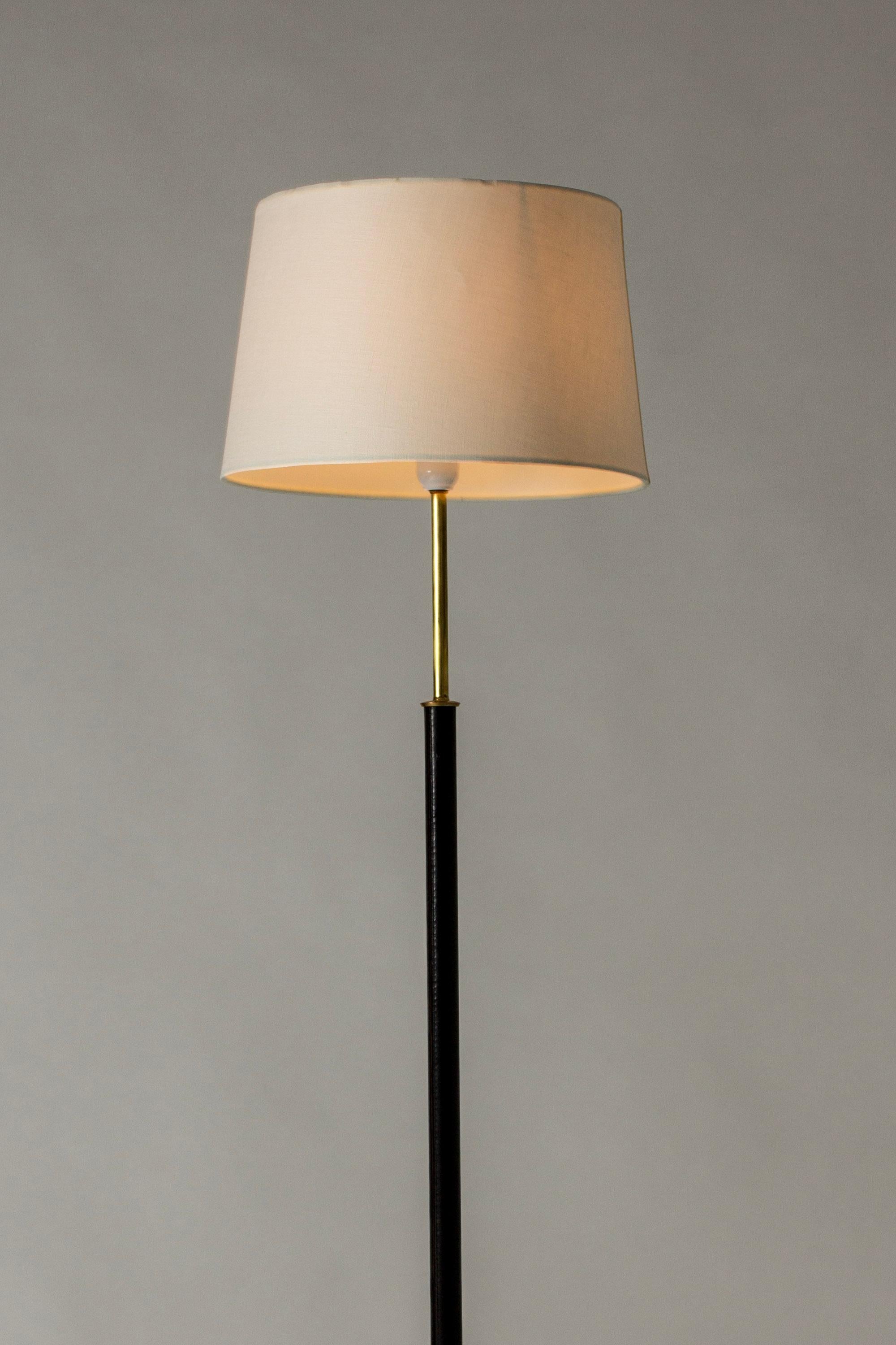 Mid-20th Century Swedish Midcentury Floor Lamp from Bergboms, Sweden, 1950s For Sale