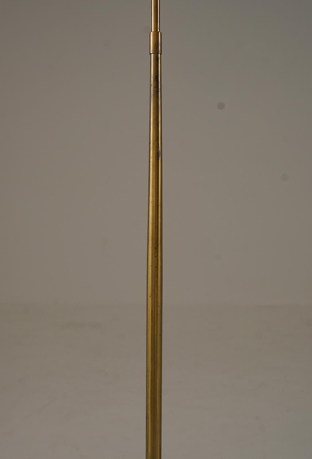 Brass Swedish Midcentury Floor Lamps by ASEA For Sale