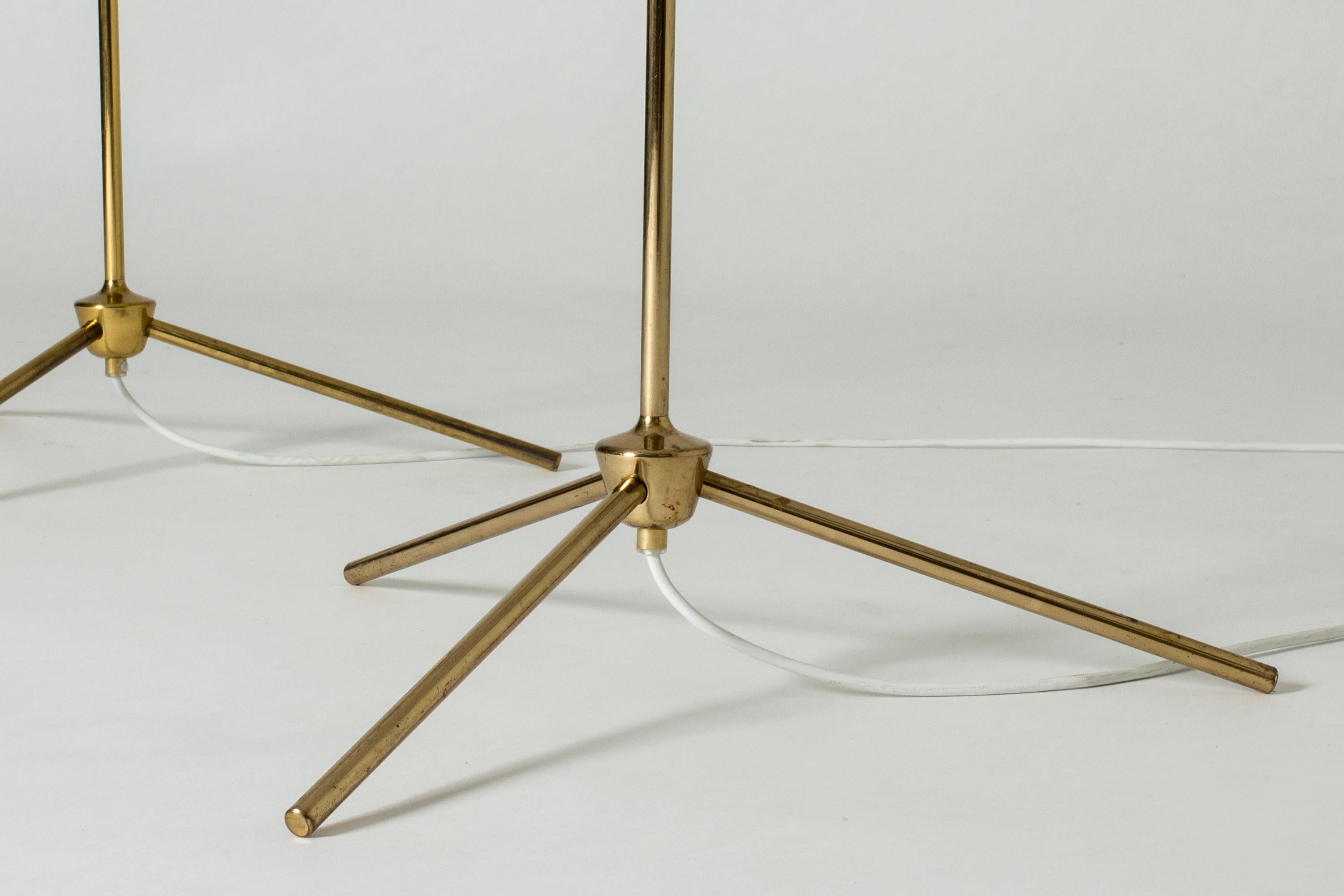 Mid-20th Century Swedish Midcentury Floor Lamps from Bergboms, Sweden, 1950s For Sale
