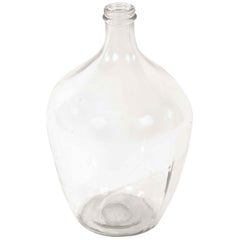 Vintage Swedish Midcentury Glass Demijohn Bottle