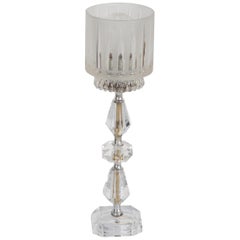 Swedish Midcentury Glass Table Lamp