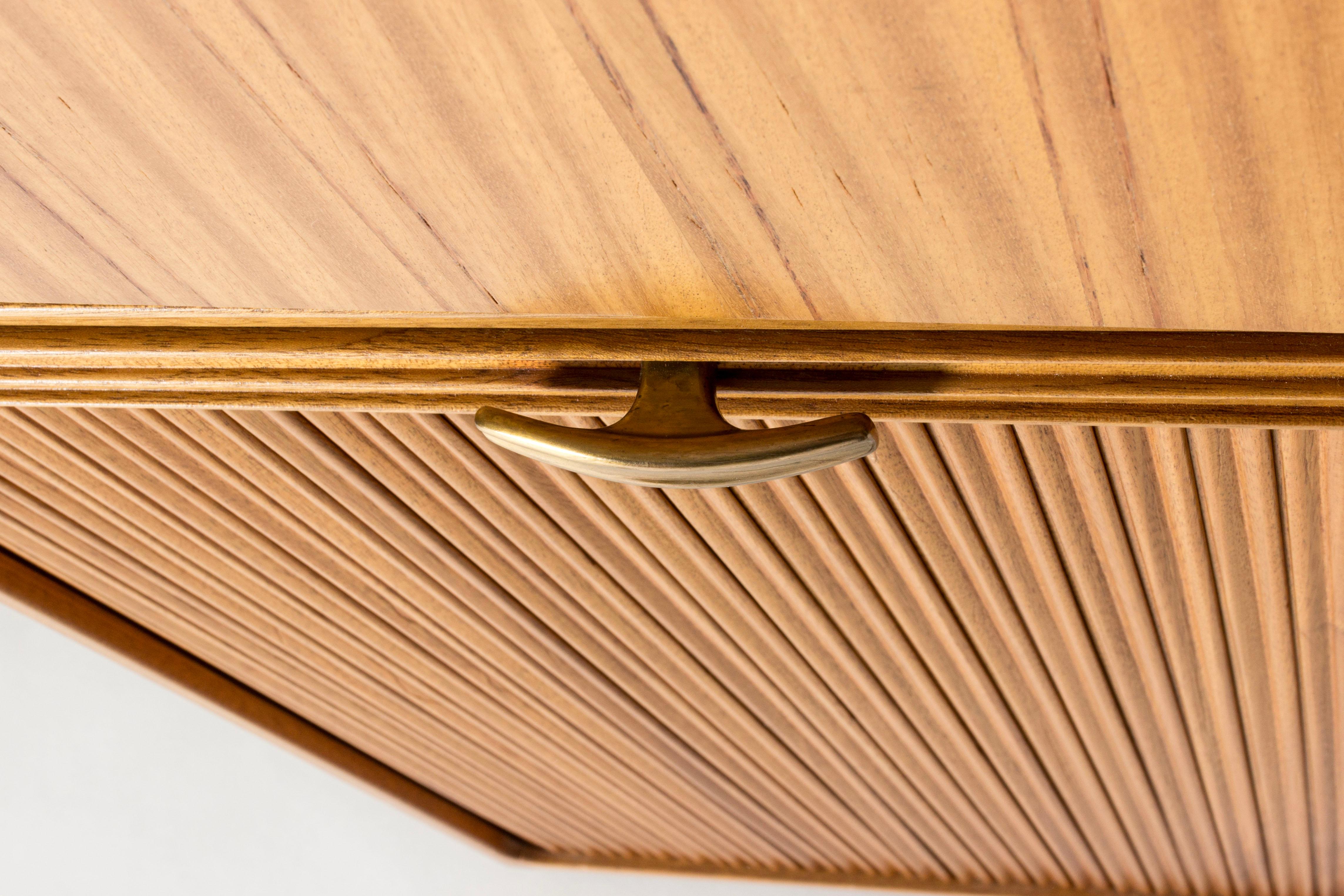 Art Nouveau Swedish Midcentury Journeyman's Exam Cabinet by David Rosén, 1951 For Sale