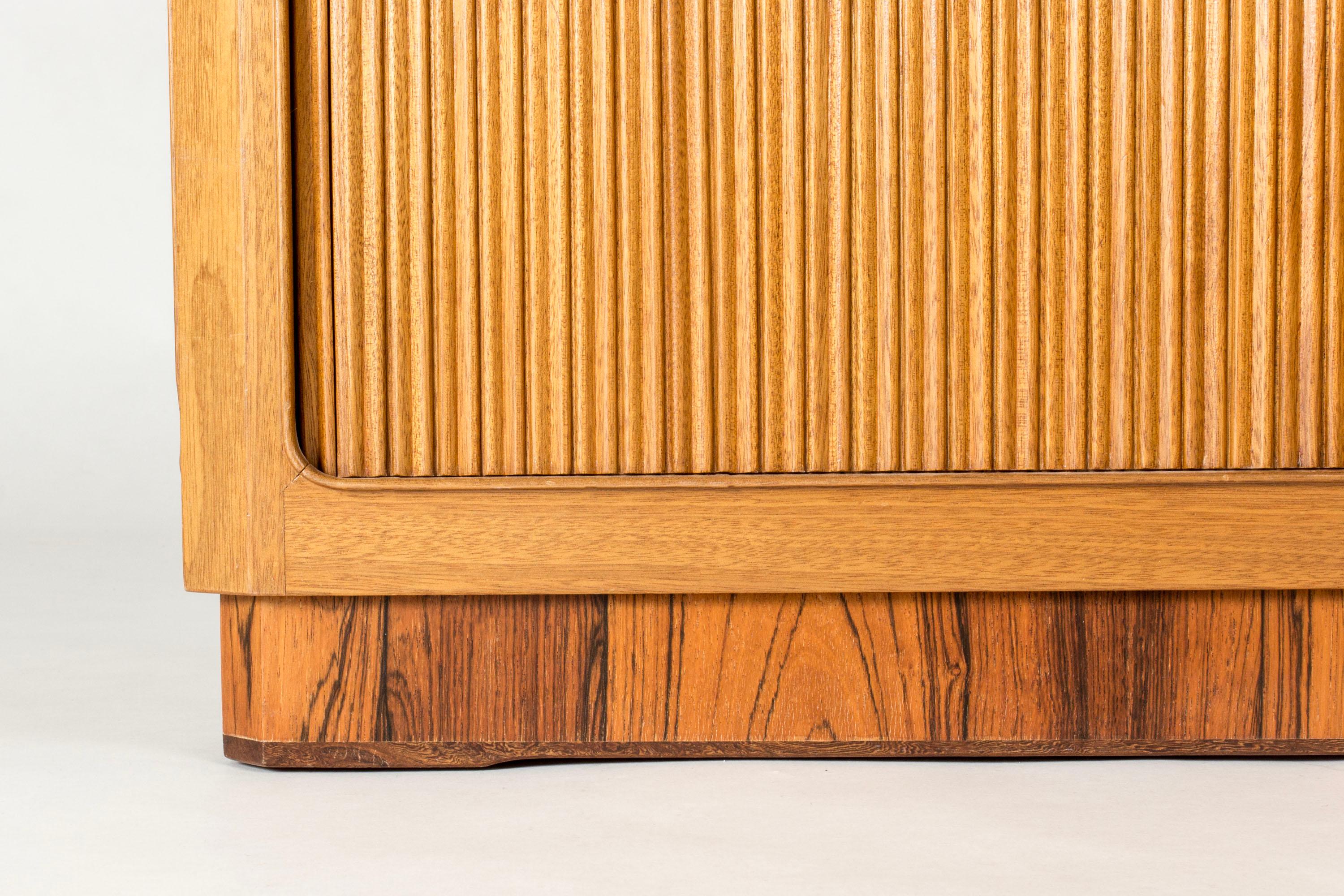 Mahogany Swedish Midcentury Journeyman's Exam Cabinet by David Rosén, 1951 For Sale