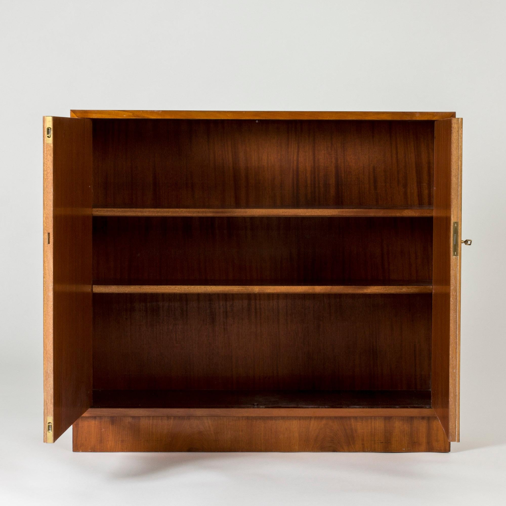 Swedish Midcentury Mahogany Cabinet, Sweden, 1950s In Good Condition In Stockholm, SE