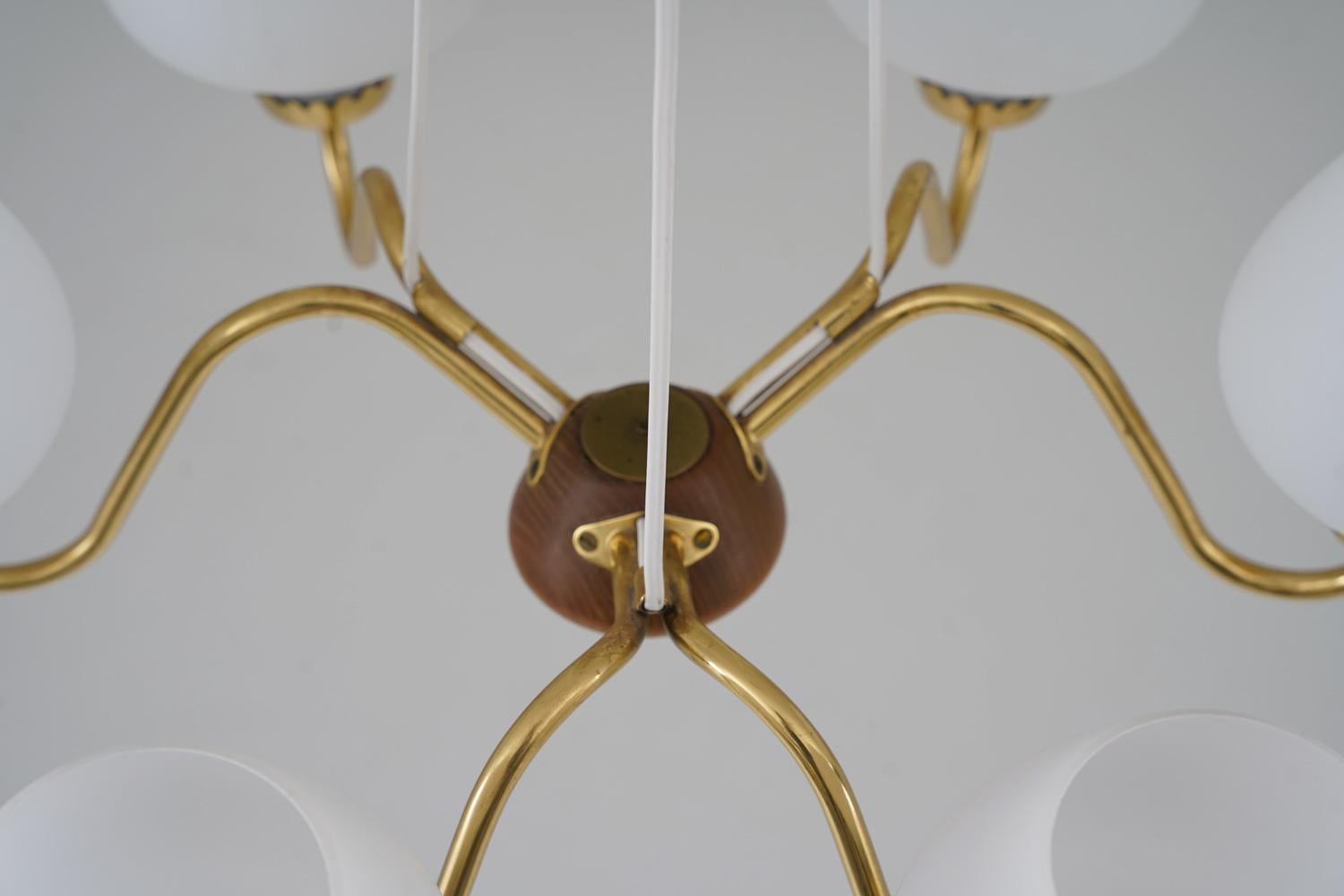 Swedish Midcentury Pendant by ASEA Model A4126 1