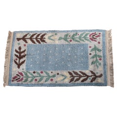 Tapis Rya à poils longs suédois moderne scandinave du milieu du siècle dernier