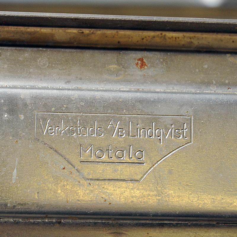 Swedish Midcentury Step Stool of Chromed Steel by Lindqvist, Motala, 1950s 2