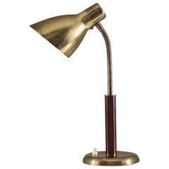 Swedish Midcentury Table Lamp by Böhlmarks, 1940s