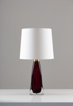 Swedish Midcentury Table Lamps by Carl Fagerlund for Orrefors