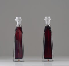 Swedish Midcentury Table Lamps by Carl Fagerlund for Orrefors