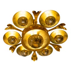 Swedish Midcentury Theater Chandelier 'a'