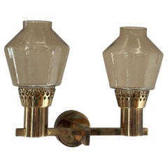 Swedish Midcentury Wall Lamp by Hans-Agne Jakobsson Model V-323/2