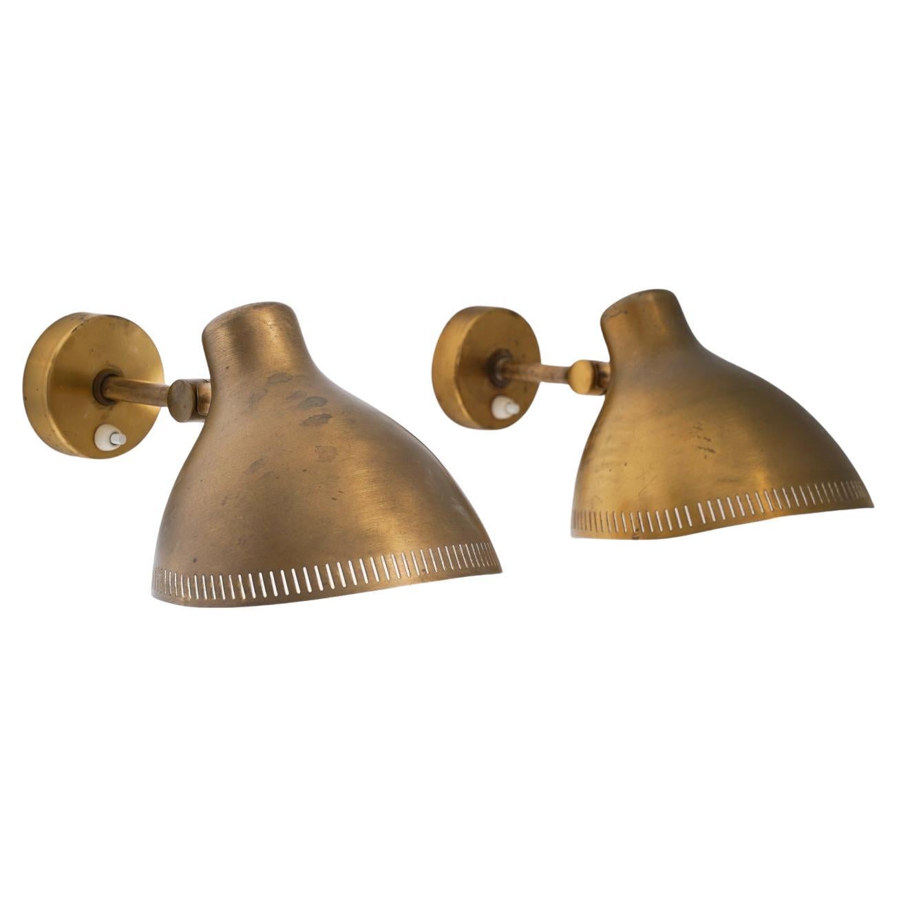 Swedish Midcentury Wall Lamps by ASEA