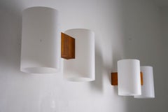 Schwedische Midcentury XL Wandlampen von Luxus