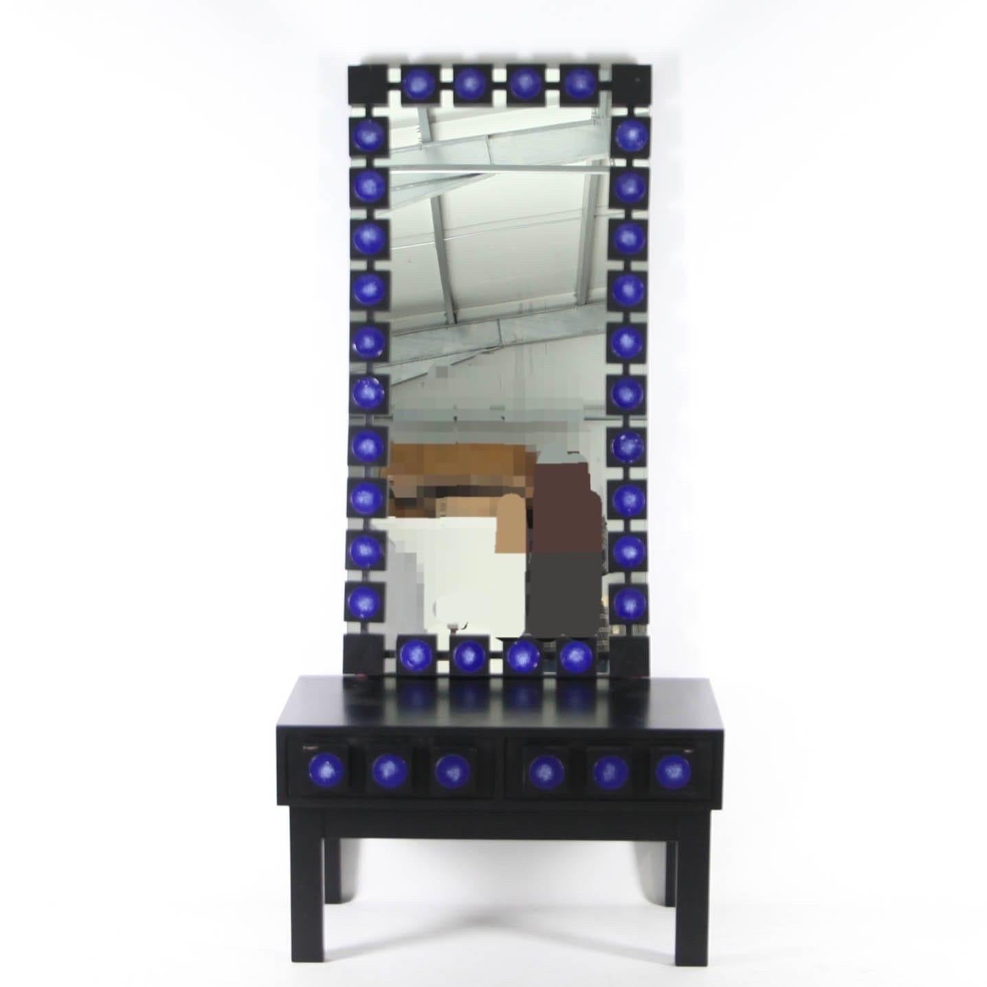 Swedish mirror and console table For Sale 5