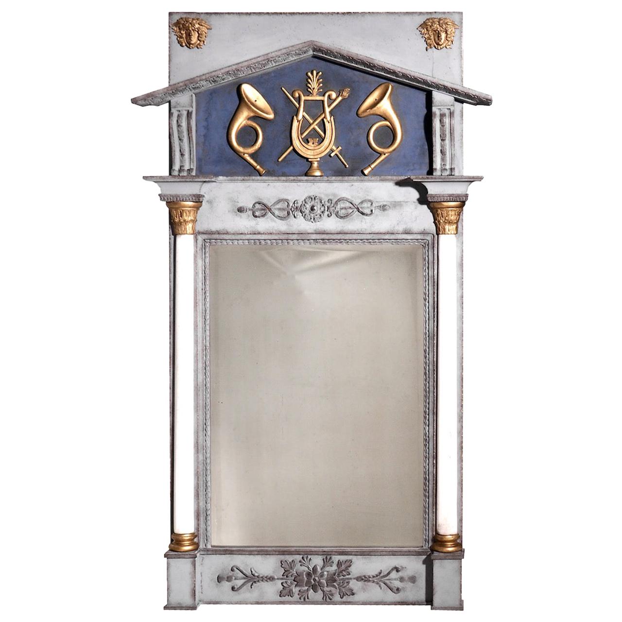 Swedish Mirror, circa 1810 For Sale