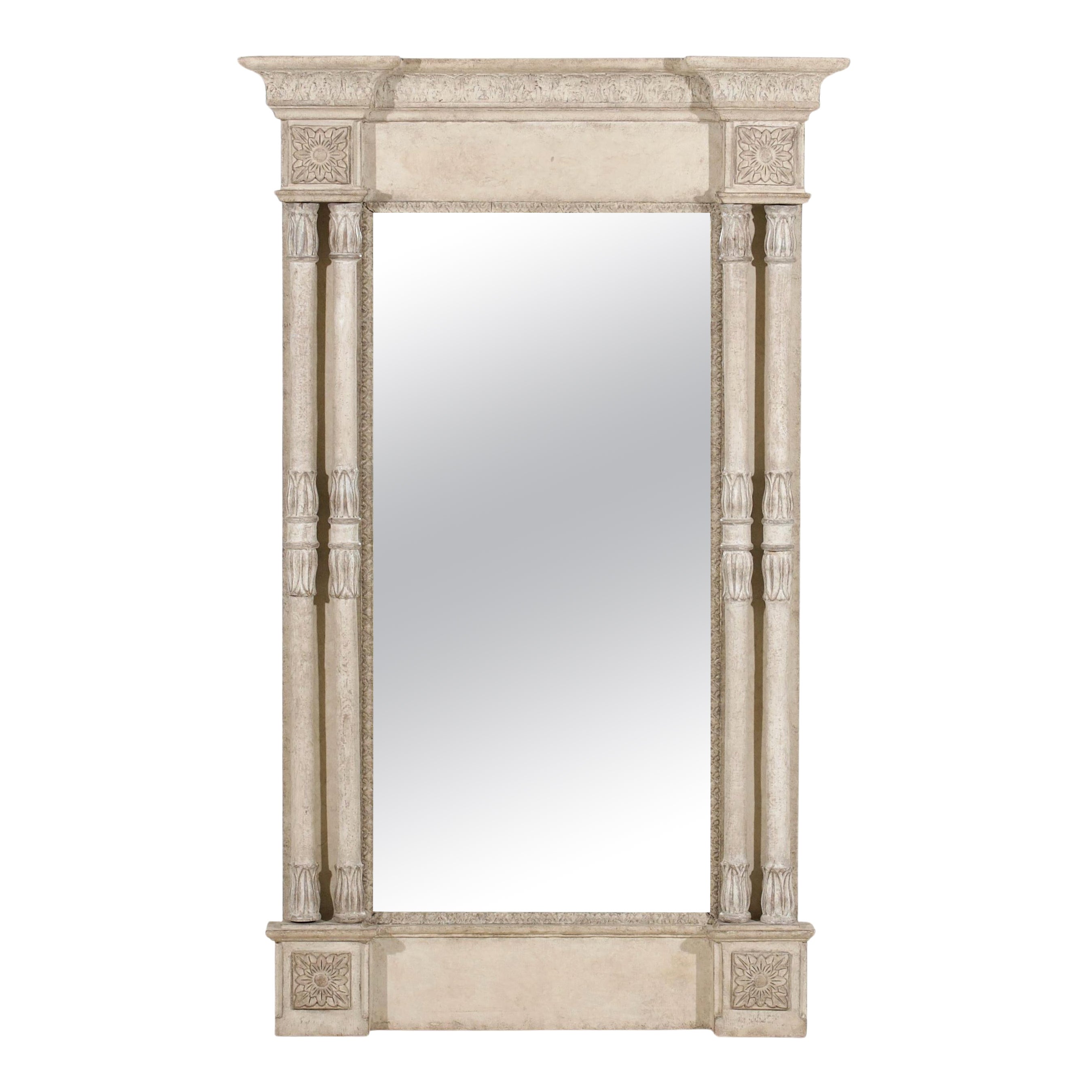 Miroir suédois de Stockholm datant d'environ 1810