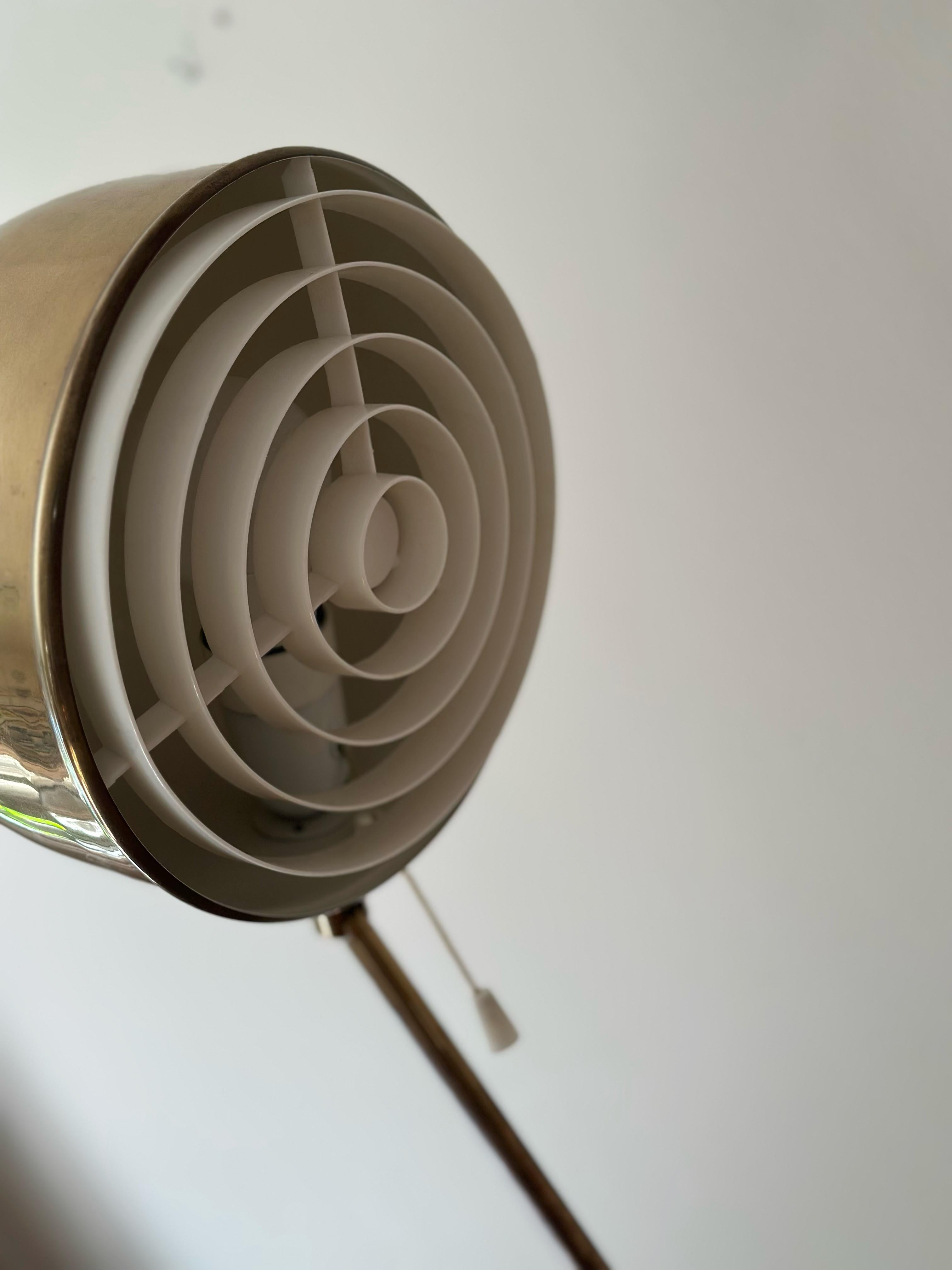 Lampadaire Mod suédois G-075 par Bergboms, années 1960, incl DIFFUSER PLASTIC ORIGINAL en vente 1