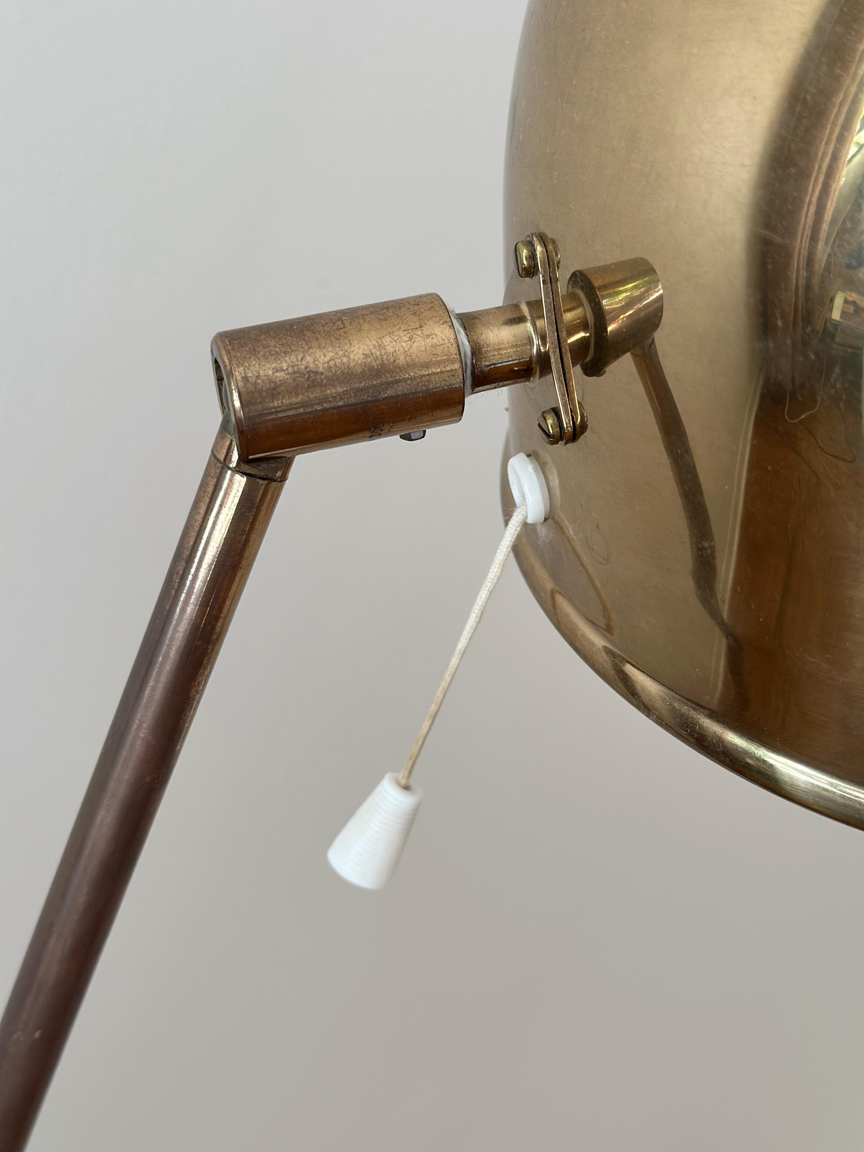 Lampadaire Mod suédois G-075 par Bergboms, années 1960, incl DIFFUSER PLASTIC ORIGINAL en vente 2