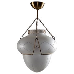 Swedish modern 1940
s ceiling lamp, attr. Hans Bergström for Ateljé Lyktan Swedish modern 1940
s ceiling lamp, attr. Hans Bergström for Ateljé Lyktan