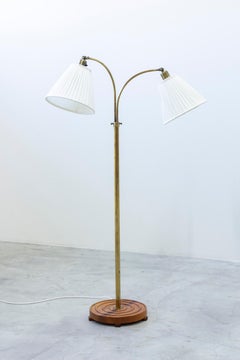 Swedish modern 1940s floor lamp in the Style of Böhlmarks