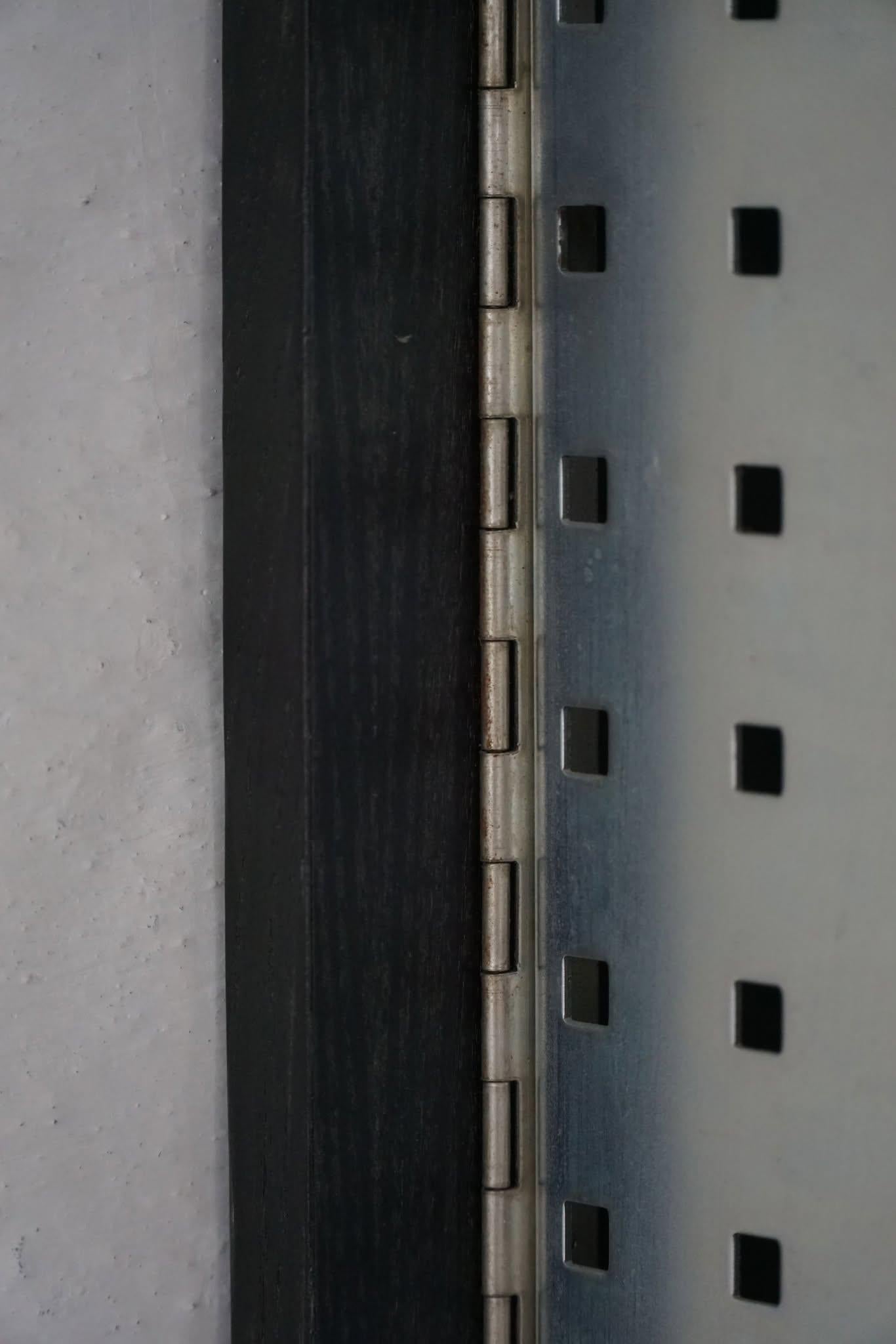 Swedish Modern, A Tall Narrow Cabinet in Steel, Late 20th Century 13