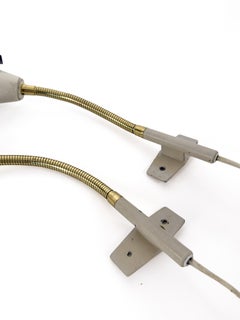 AB Hillerstorps Järnförädling, pair, wall lamps.