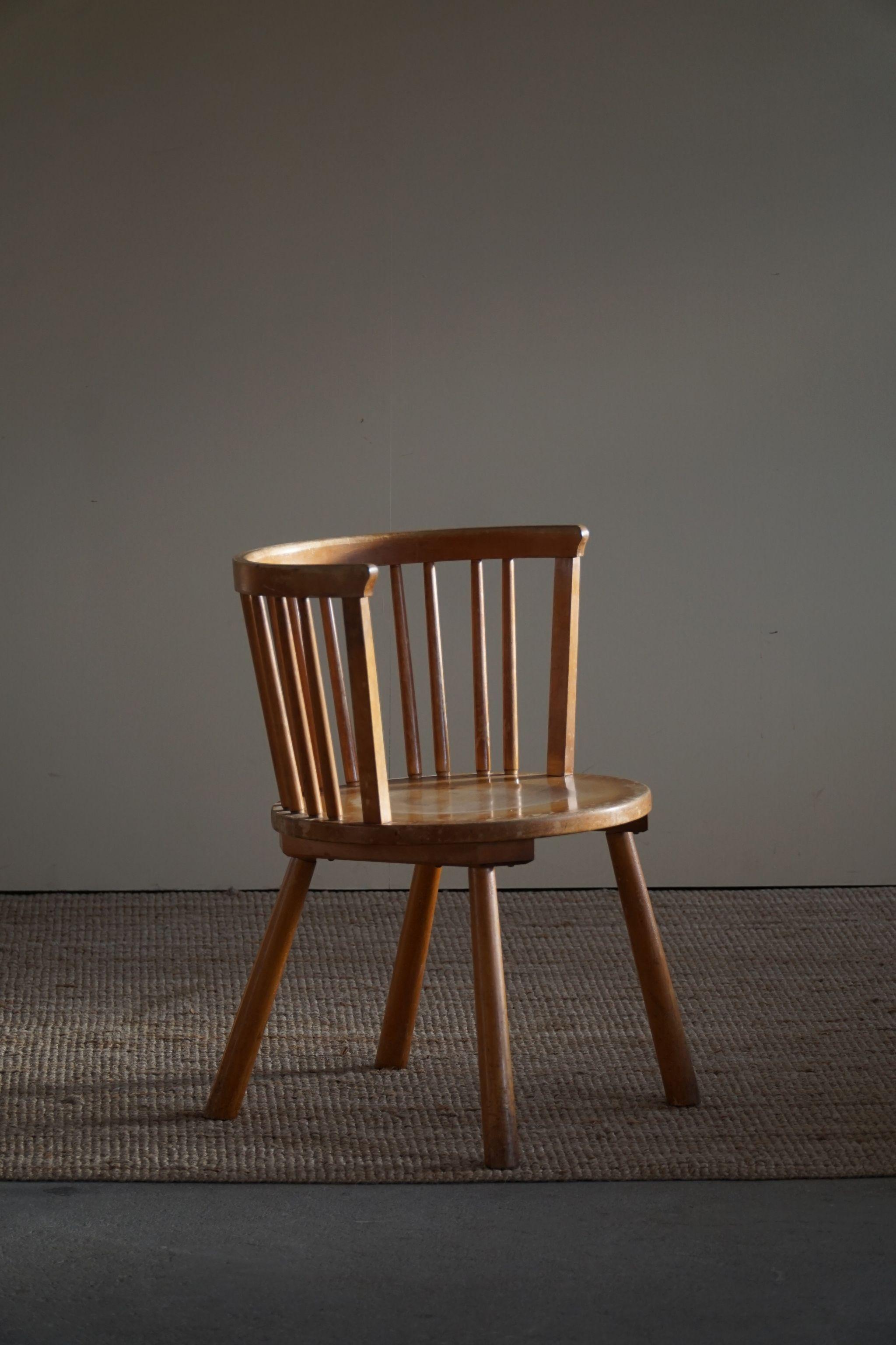 Schwedischer moderner Sessel im Stil von Axel Einar Hjorth, 1930er Jahre im Zustand „Gut“ im Angebot in Odense, DK