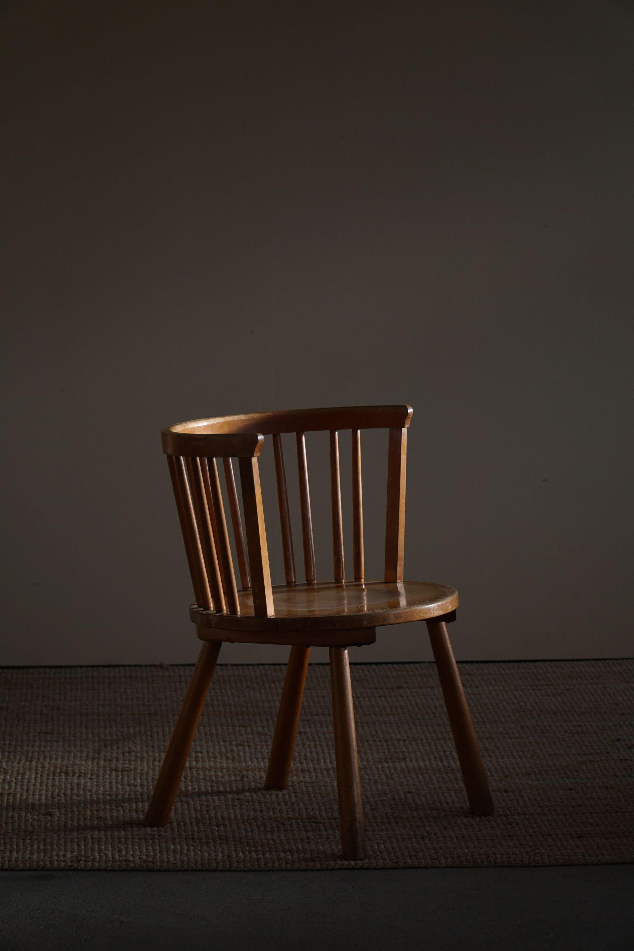 Schwedischer moderner Sessel im Stil von Axel Einar Hjorth, 1930er Jahre (Mitte des 20. Jahrhunderts) im Angebot