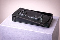 Scatola in ghisa svedese moderna Art Déco di Husqvarna, Svezia, anni '30