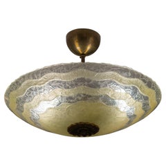 Schwedische Moderne Kunstglas-Leuchte