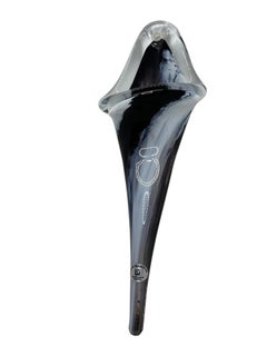 Swedish Modern Art Glass Wall Vase 1980s