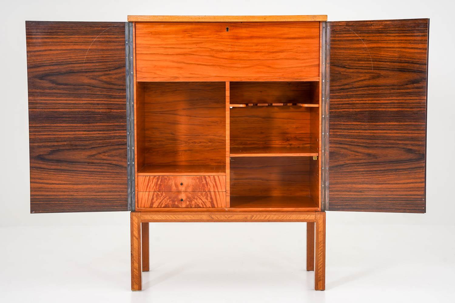 Swedish Modern Bar Cabinet For Sale 2