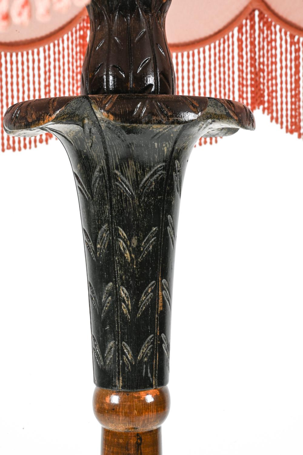 20th Century Swedish Modern Beech Floor Lamp, Circa 1930's