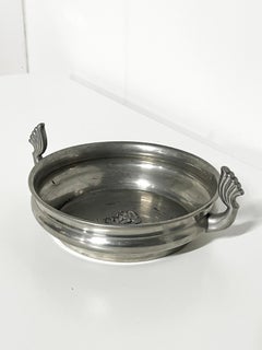 Swedish Modern Bowl in Pewter by CG Hallberg, 1930