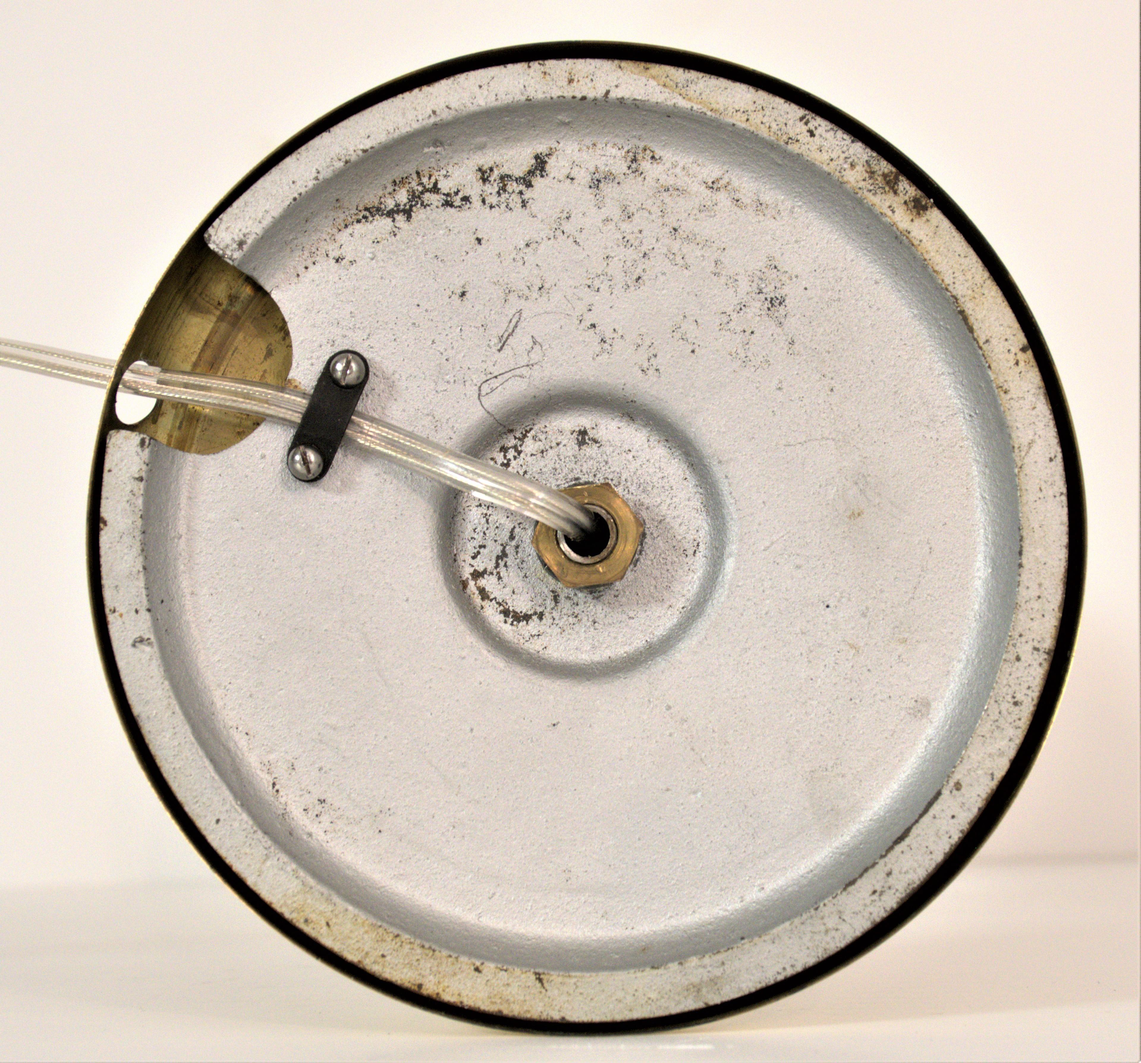 Lampe de table moderne suédoise en laiton et en Beeche par Hans Bergström, années 1940. en vente 8