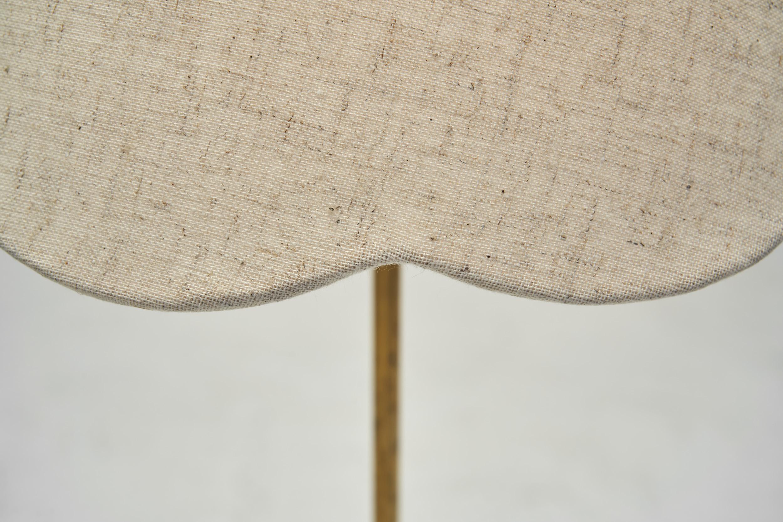 Lampadaire The Modernity en laiton et fonte pour ASEA, Suède années 1950 en vente 7