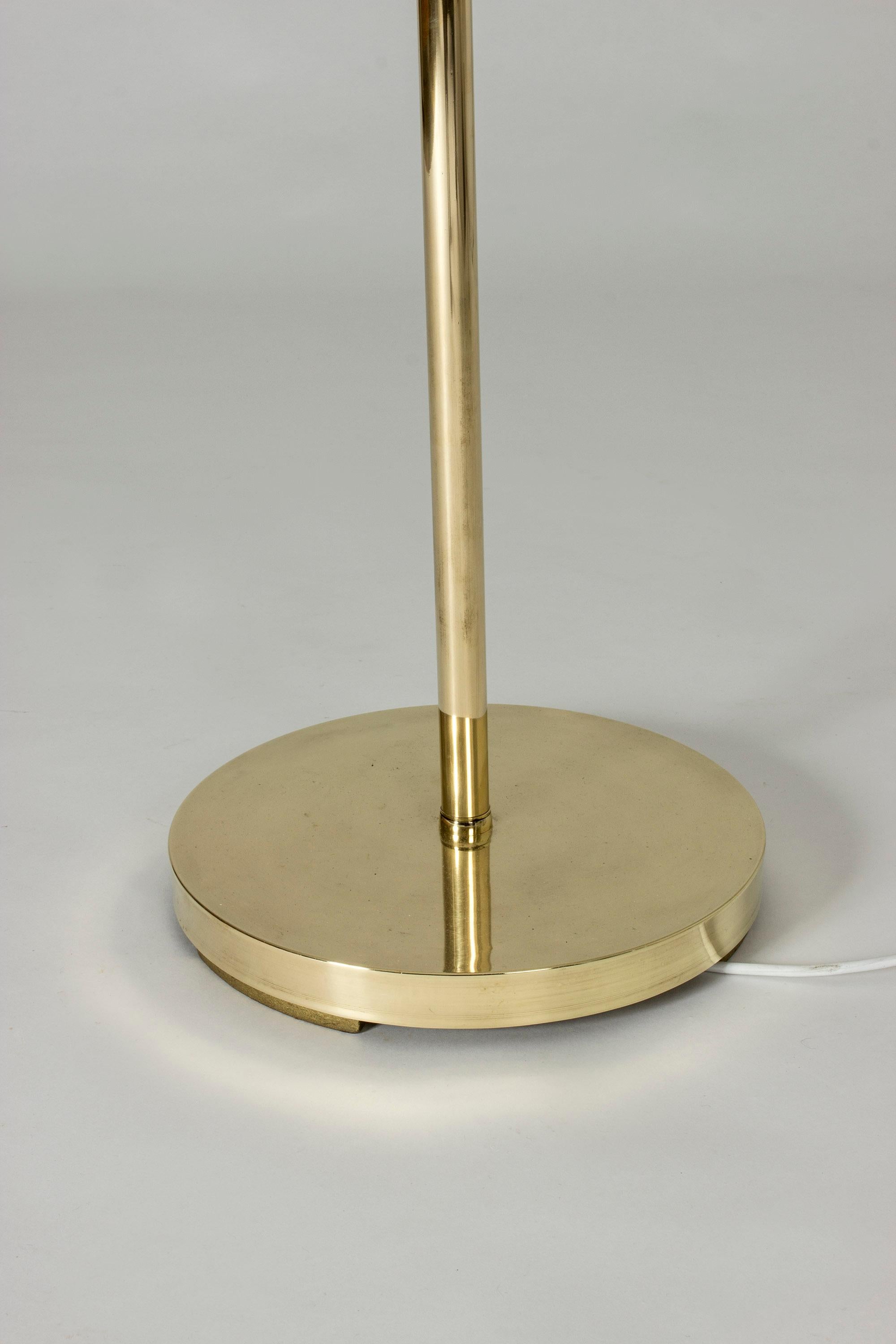 Swedish Modern Brass Floor Lamp 2