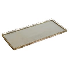 Swedish Modern Brass Mirror tray