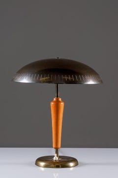Swedish Modern Brass Table Lamp by Böhlmarks