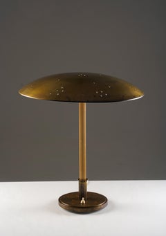 Swedish Modern Brass Table Lamp by Böhlmarks