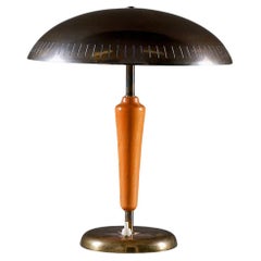 Schwedische moderne messing tischlampe by Böhlmarks