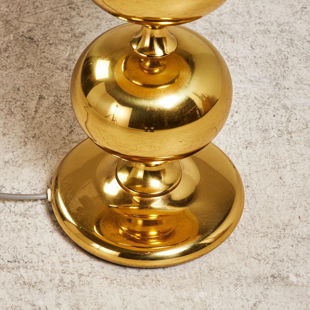 Scandinavian Modern Swedish Modern Brass Table Lamp For Sale