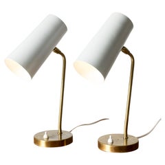 Lampes de table ou de bureau The Moderns en laiton de Böhlmarks, Suède, années 1950