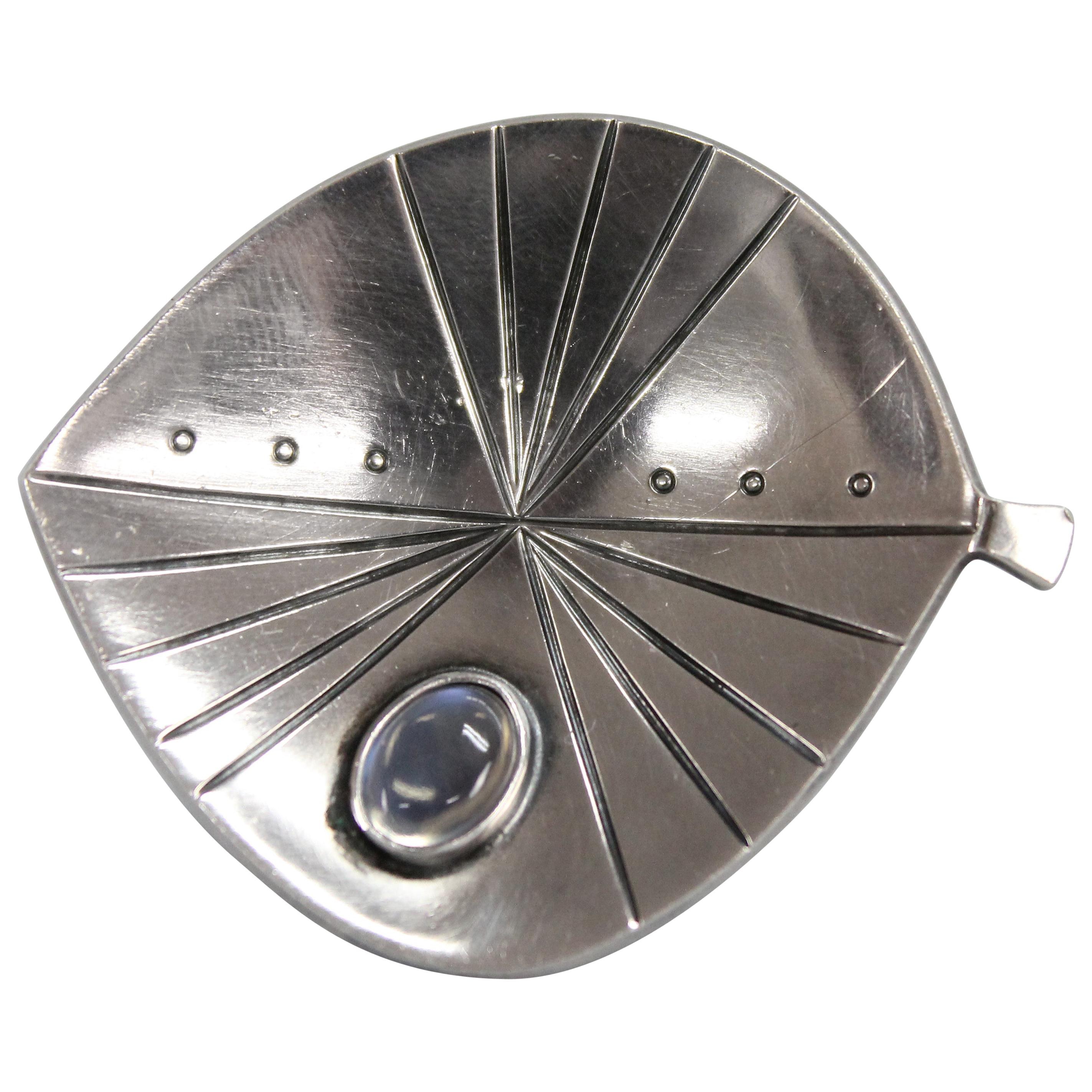 Swedish Modern Brooch by Stigbert in Sterling Silver