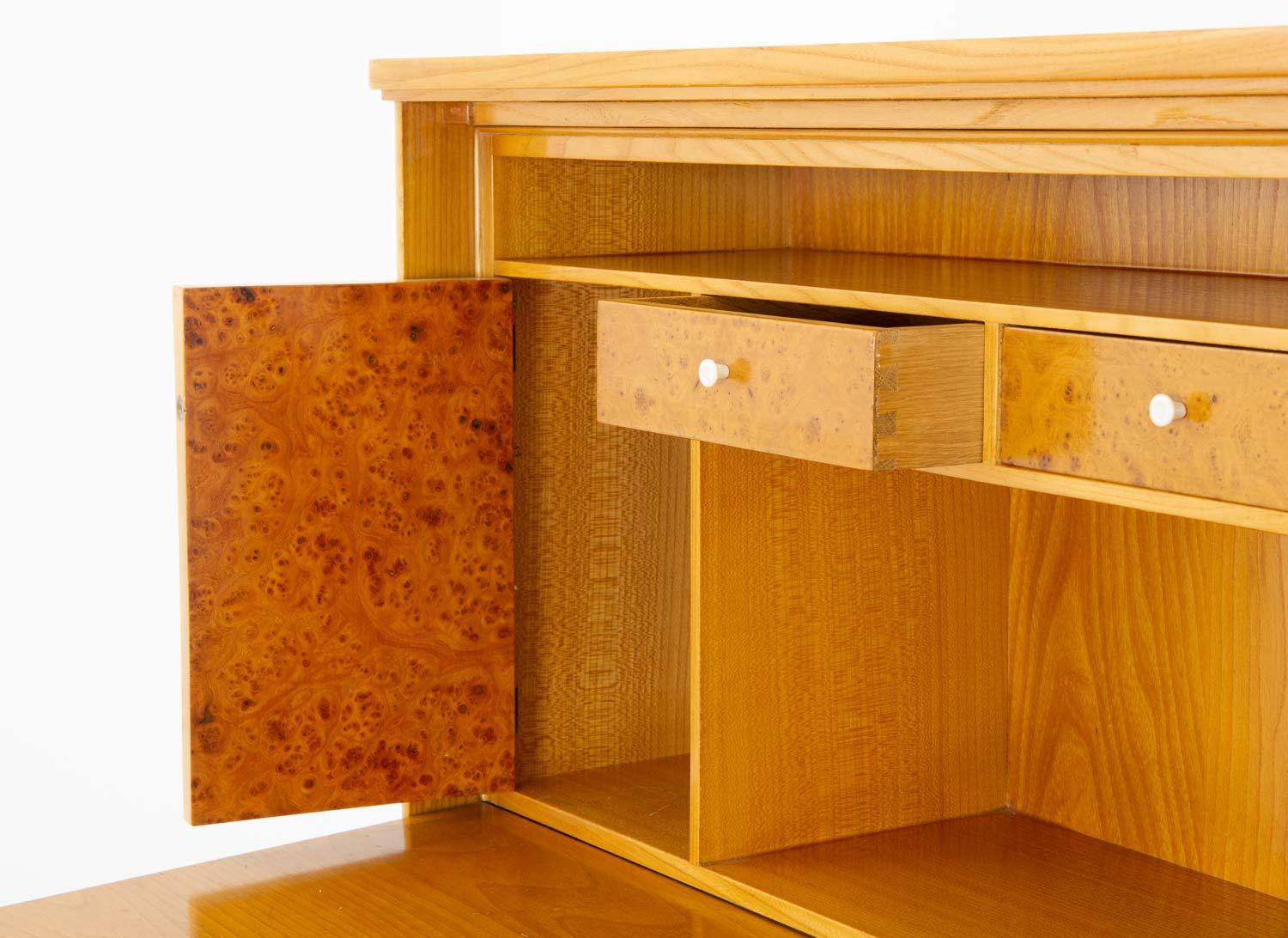 Swedish Modern Bureau by Åby Möbelfabrik, 1940s For Sale 1