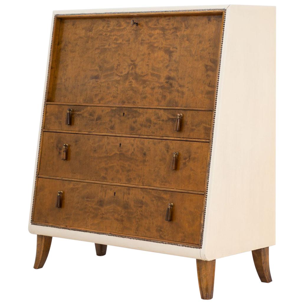 Swedish Modern Bureau by Otto Schulz for Boet, 1940s For Sale