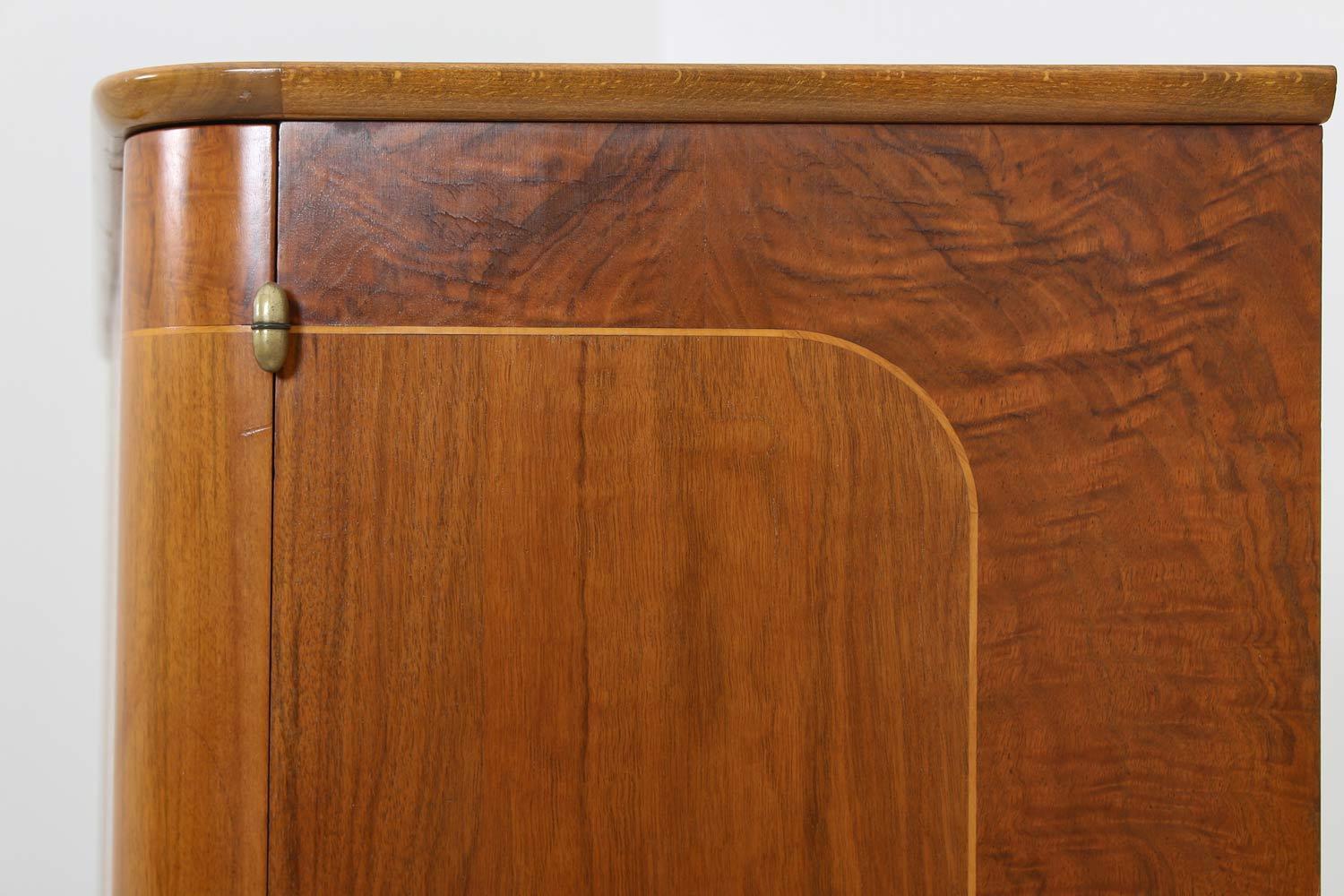 Beech Swedish Modern Cabinet in the Style of Axel Larsson, 1940s
