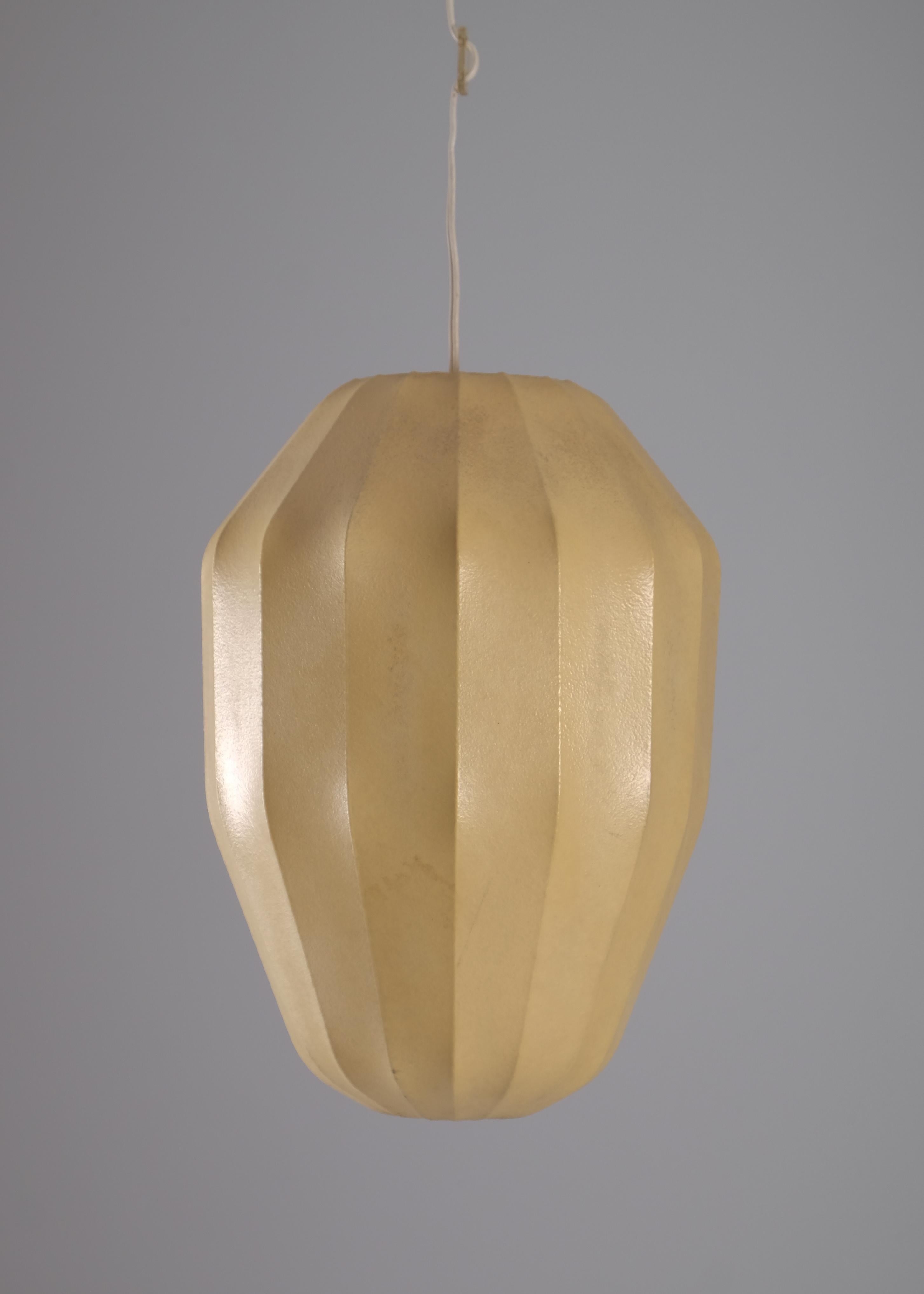 Metal Swedish Modern Ceiling Lamp, 1950s For Sale